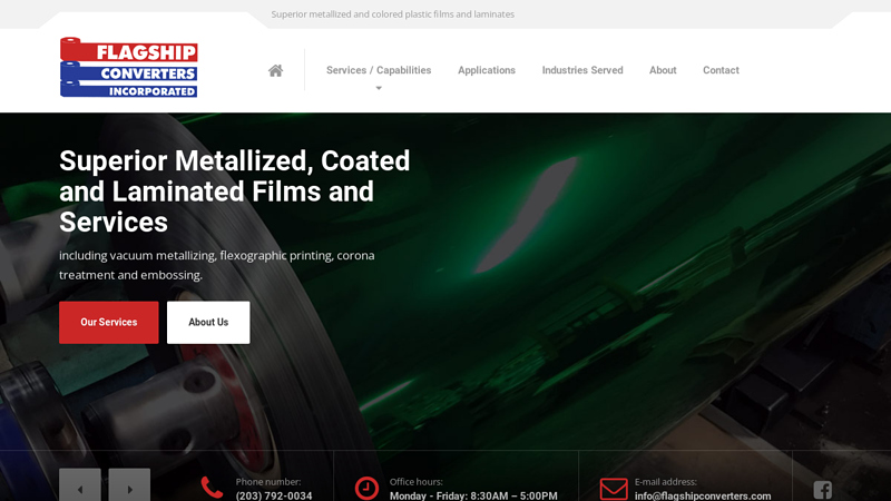 Flagship Converters Inc. | Superior Coated and Laminated Film Services
