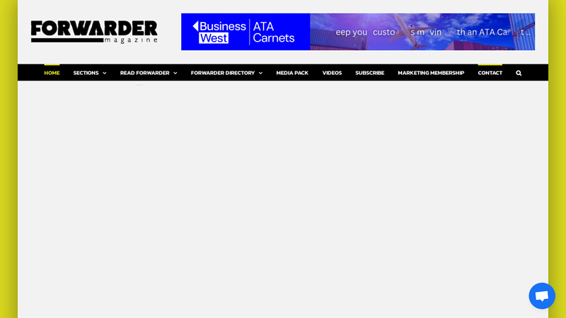 FORWARDER magazine | shipping and freight news; logistics insight