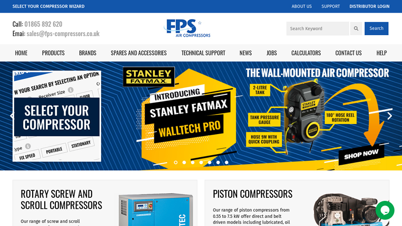 Air Compressors for Sale, Industrial Air compressors, Air Compressor Parts