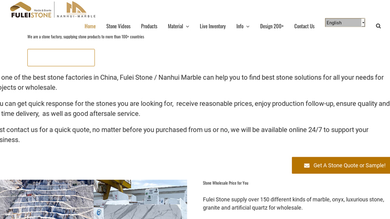 Stone Factory | Chinese Marble Slabs and Tiles Wholesale - Fulei Stone