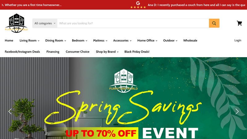 Furniture World - North Carolina - Shop Lowest Prices