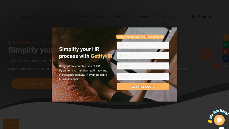 HR Services, Payroll Outsourcing Company, PF, ESI Consultant