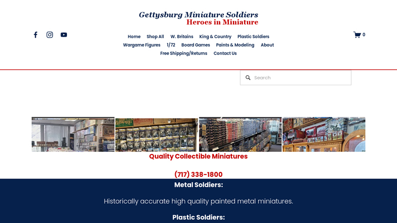 Gettysburg Miniature Toy Soldiers Gettysburg Miniature Soldiers