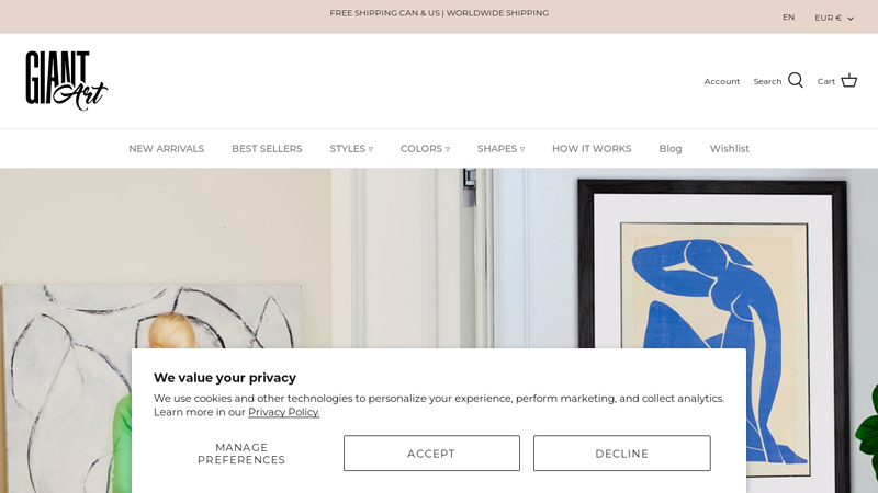 GIANT ART | Oversized Wall Art Made Affordable