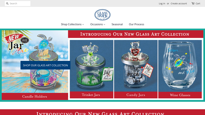 Glass Baron | Shop Handcrafted Pure Glass Gifts for Every Occasion