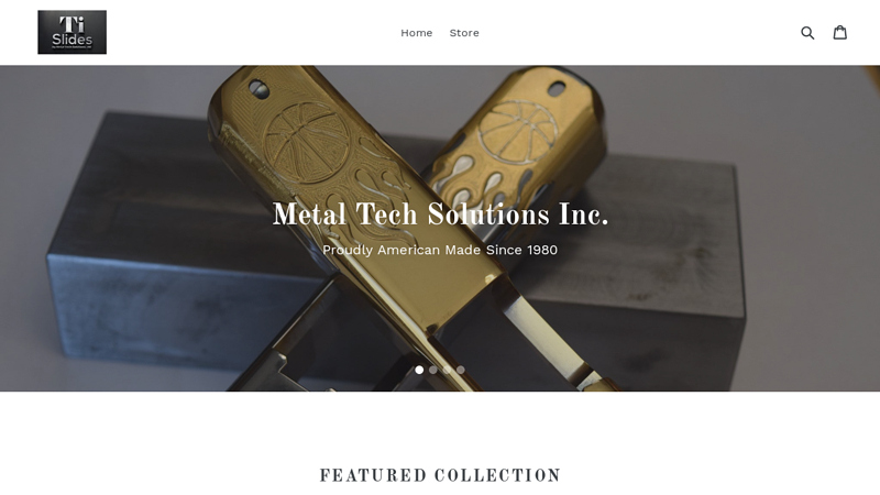 Glock 19 Gen 3 Compatible Custom Machined Slides C Ti Slides by Metal Tech Solutions, LLC