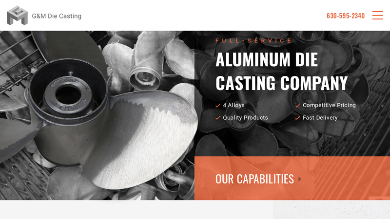 Aluminum Die Casting Company | G & M Die Casting