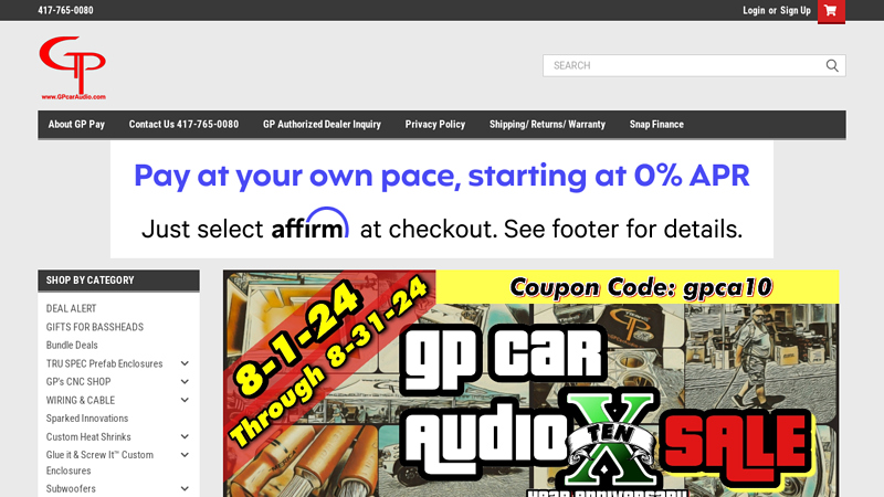 GP CAR AUDIO