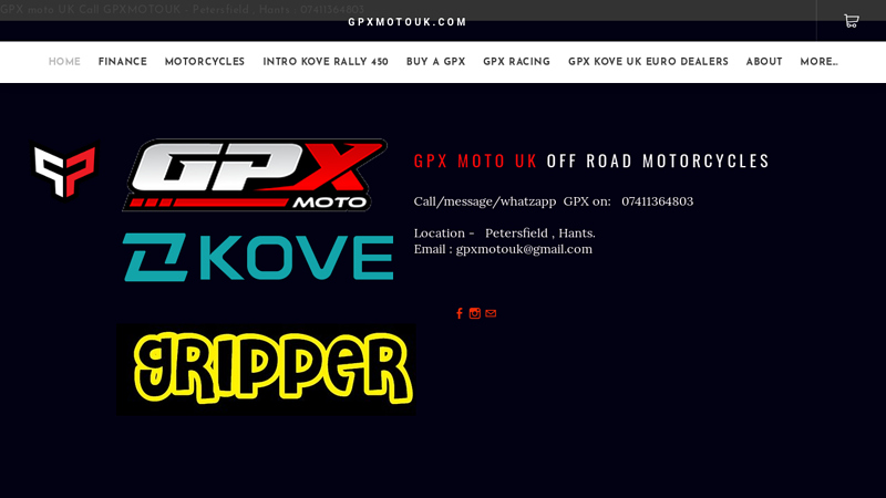 GPXMOTOUK.COM - GPX Motorcycles