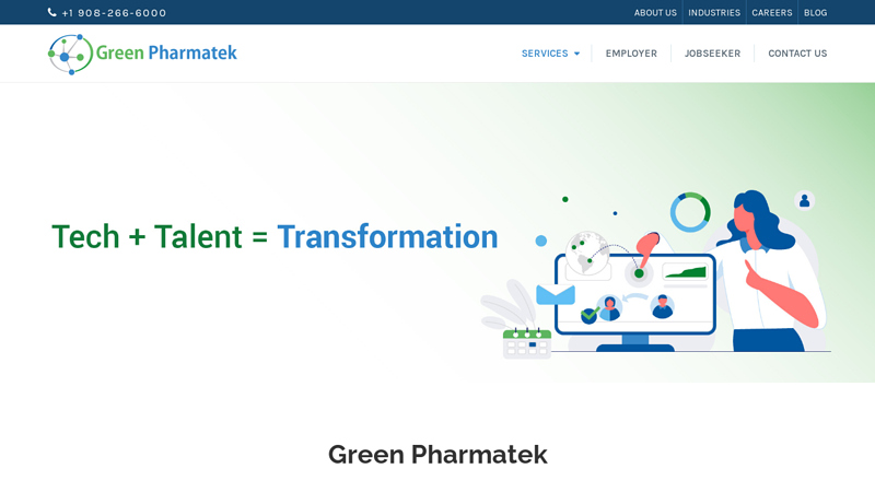 IT Consulting | Staffing | Talent Management - Green PharmaTek