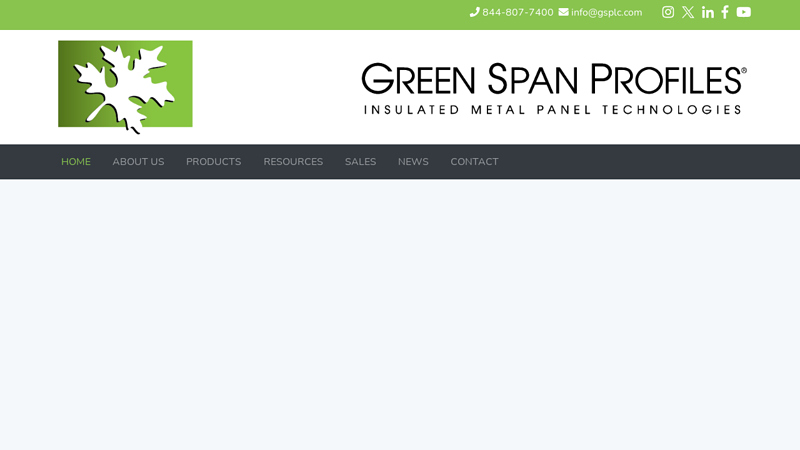Green Span Profiles - At Green Span Profiles, we pride ourselves on manufacturing the highest-quality insulated panels in America.