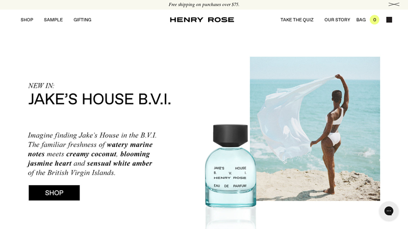 Henry Rose: 100% Transparent Fine Fragrances