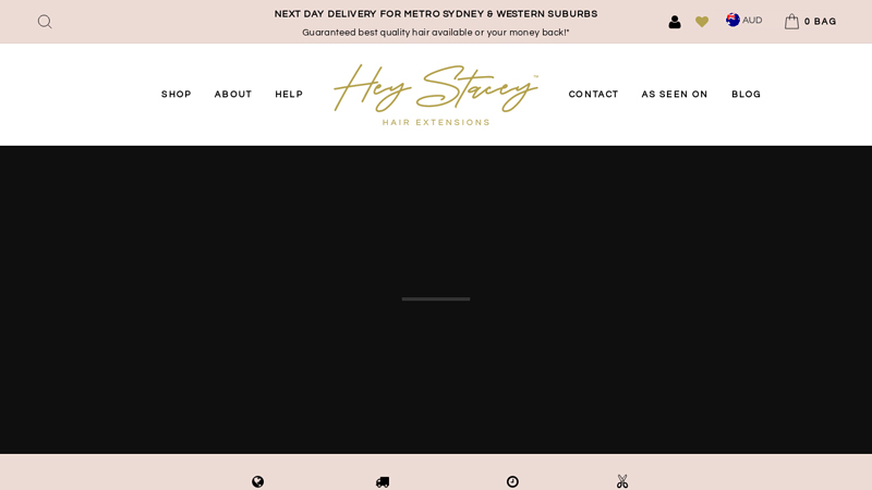 Hey Stacey Hair Extensions | Buy Online | 100% Remy Human Hair