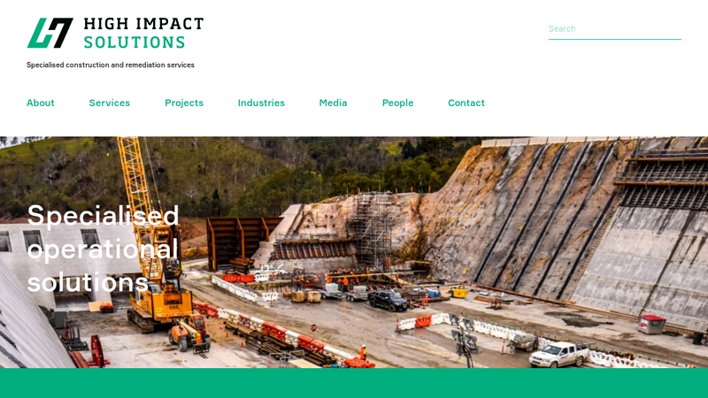 High Impact Solutions ? Specialised operational solutions
