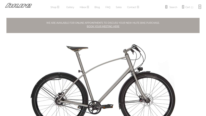 Custom titanium bikes and frames build for you - by HILITE
