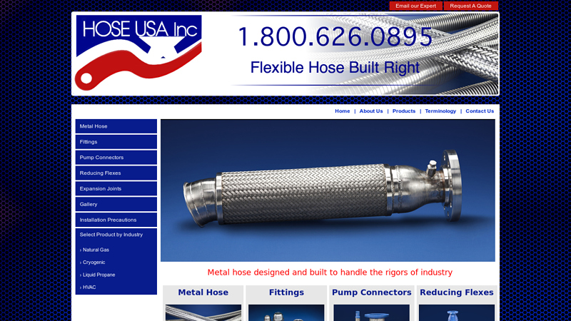 Hose USA Inc. | Metal Hose Manufacturer, Felxible Metal Hose, Corrugated Metal Hose