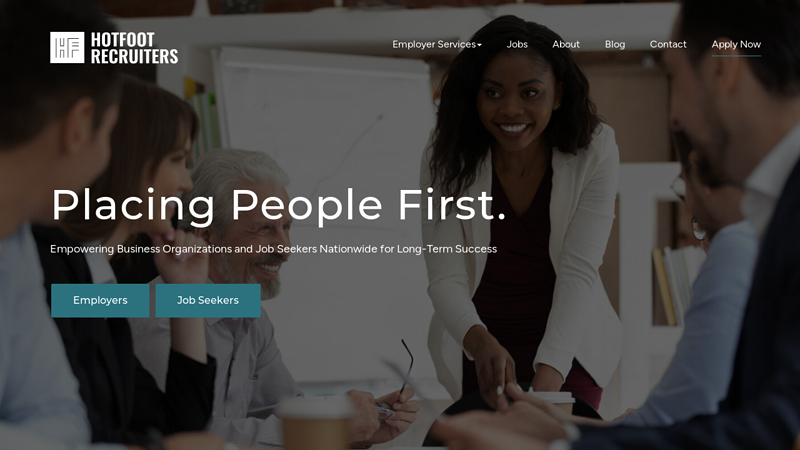 HotFoot Recruiters | Staffing Agency | Nationwide Services