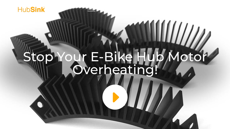 HubSink - Improved performance of electric bikes with better cooling!