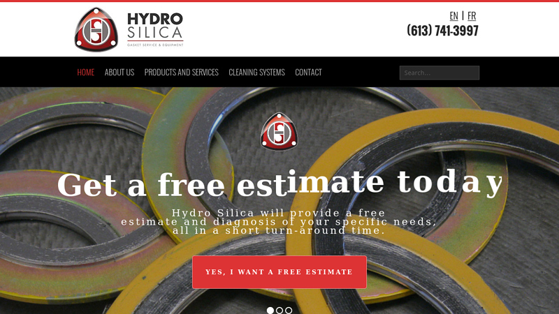 Gaskets manufacturer and distributor - Ontario | Hydro Silica