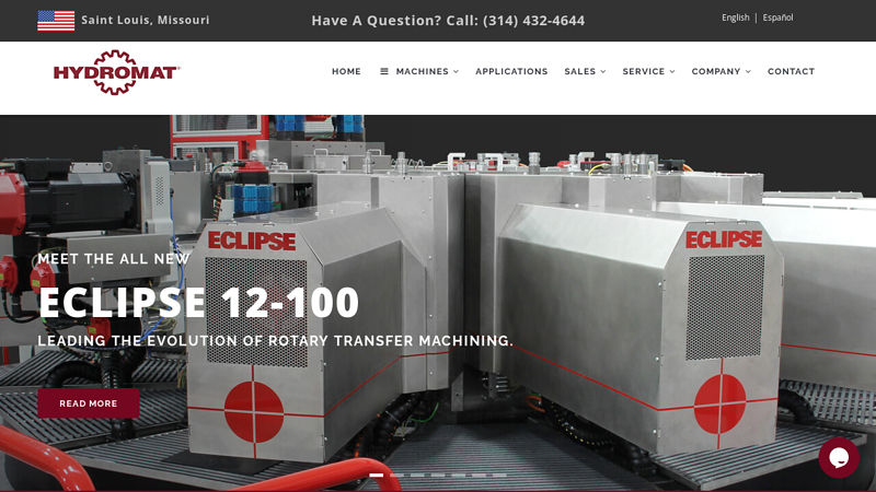 Welcome | Hydromat Inc. | Rotary Transfer Precision Machining