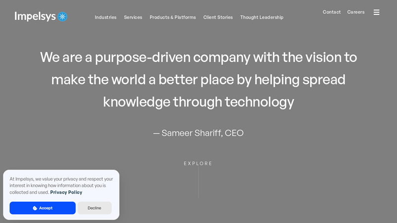Technology Solutions Company | Digital Content Services