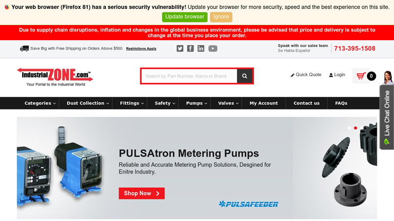 Industrial Equipment Supplier Near Me, Portal to Industrial World - IndustrialZone
