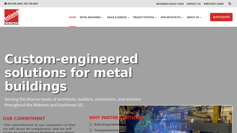 Manufacturer of pre-engineered metal buildings (PEMBs)