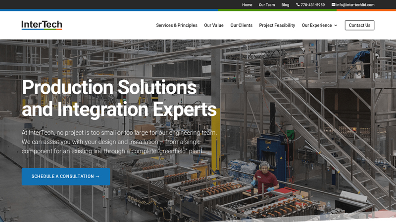 InterTech - Production Solutions and Integration Experts