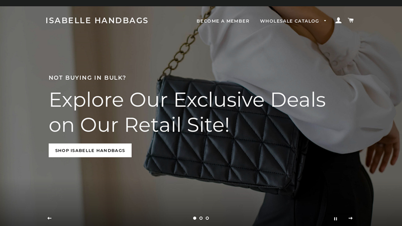 Isabelle Handbags | Manufacturer, Wholesaler, Distributor, Supplier