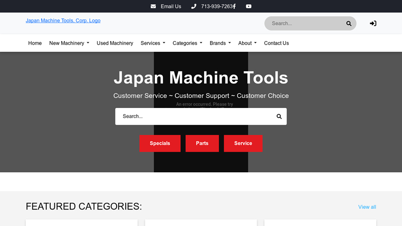 Japan Machine Tools | CNC Lathes - Vertical Machining Centers - Bridge Mills Equipment