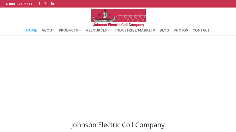 Johnson Electric Coil Company | Electrical Transformers