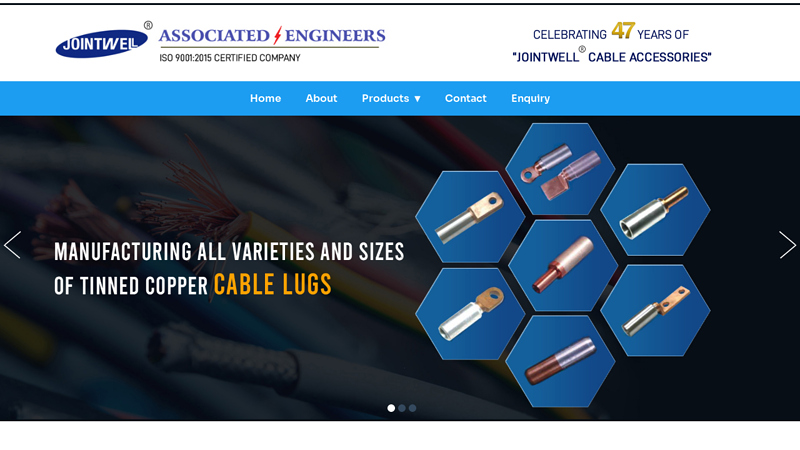 Cable Lugs, Inline Connectors Earth Rods Manufacturer Mumbai, India