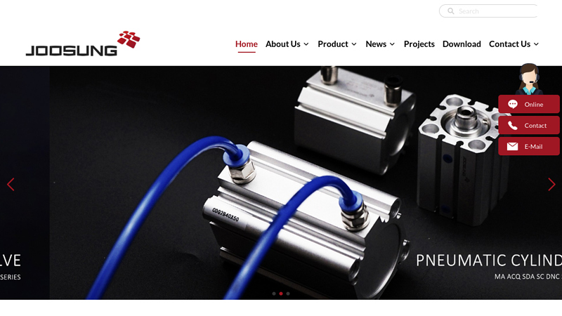 China Pneumatic Solenoid Valve, Pneumatic Gripper, Air Preparation Unit Suppliers, Manufacturers, Factory - JOOSUNG
