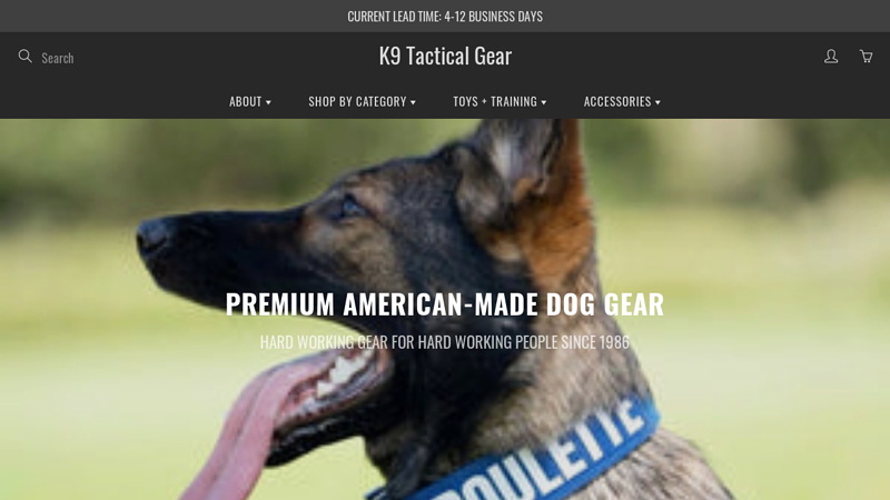 K9 Tactical Gear Inc