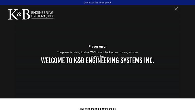 K & B Engineering Systems - Construction Market, Building Contractor