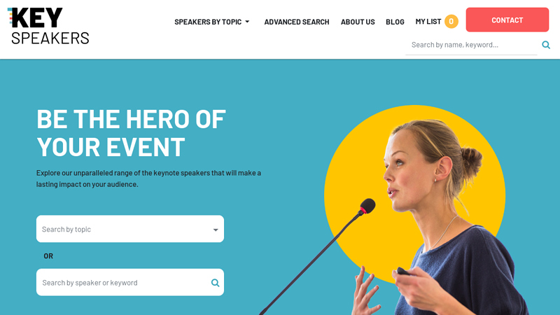 Key Speakers Bureau | Find & Book Top Motivational Speakers & Keynote Speakers