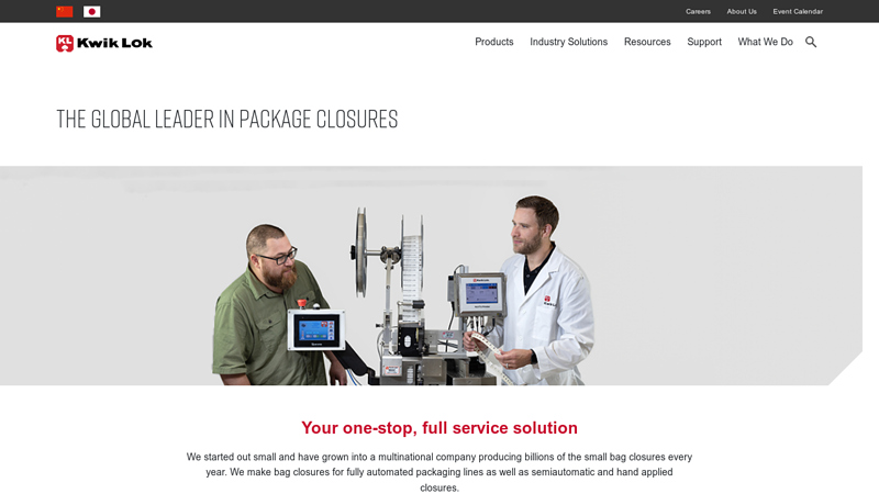 Kwik Lok | Bag Closures | Packaging Manufacturer