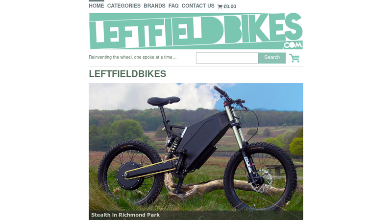 LEFTFIELDBIKES C Reinventing the wheel, one spoke at a time
