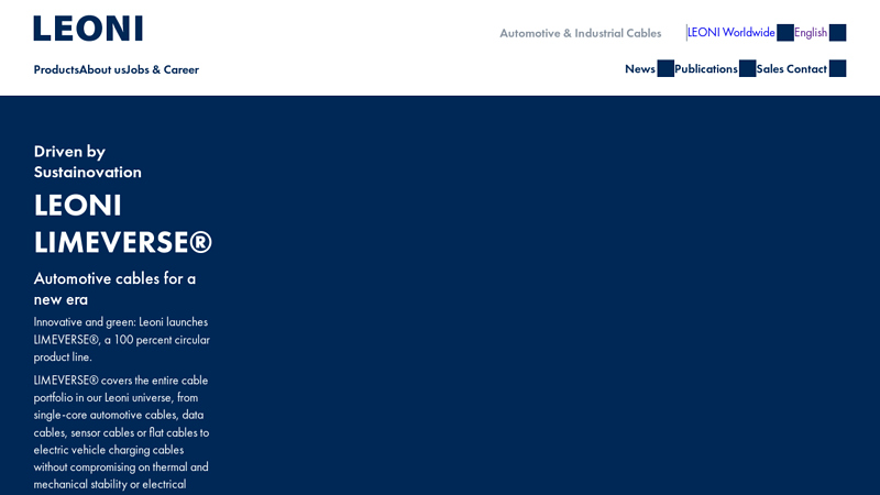 LEONI Automotive Cable Solutions