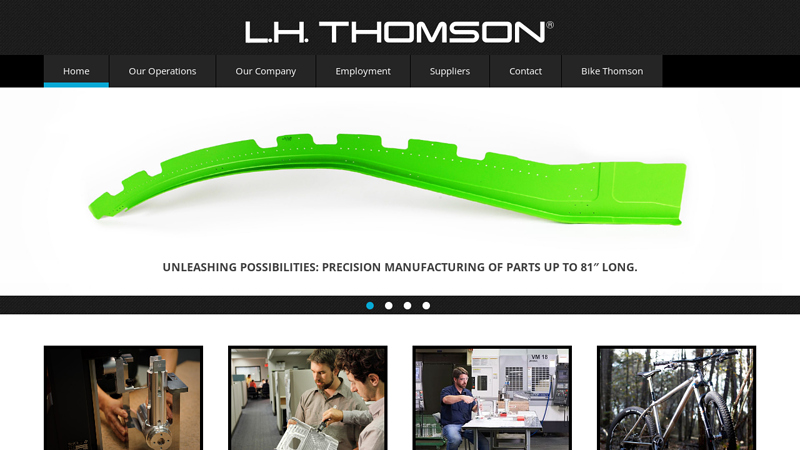 L.H. Thomson | Precision Engineering and Manufacturing