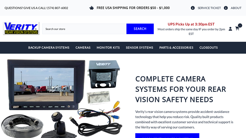 Verity Rear Vision System