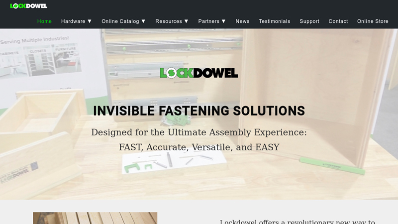 About Lockdowel Inc. - Lockdowel.com