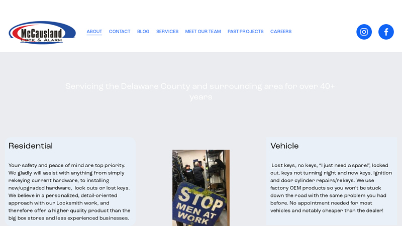 McCausland Lock Service-Locksmith