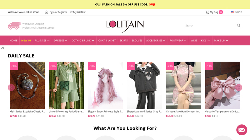 Lolita Shop - Lolita Dresses and Accessories Shop | Lolitain