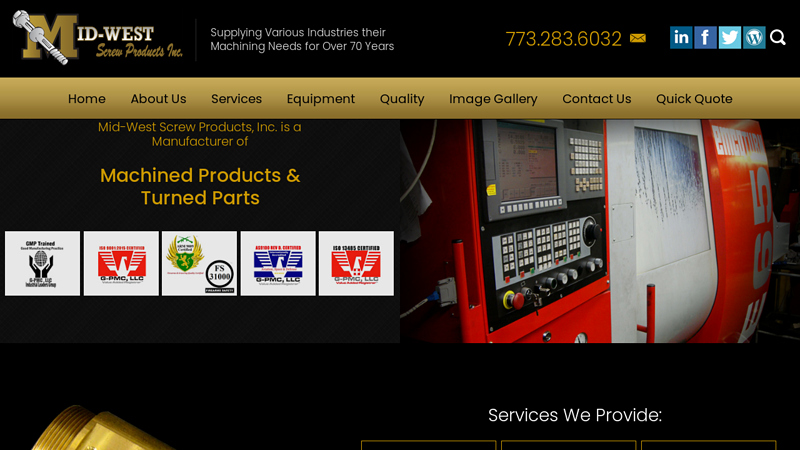 Mid-West Screw Products Inc. - Chicago, IL | Home