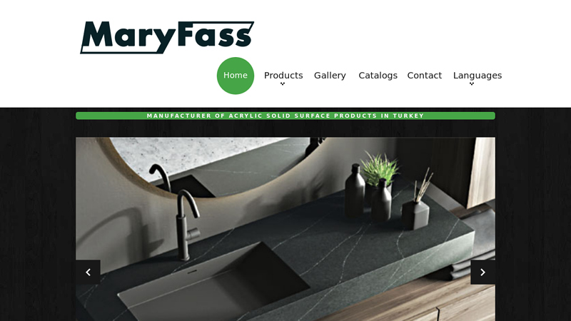 Acrylic solid surface manufacturer in turkey