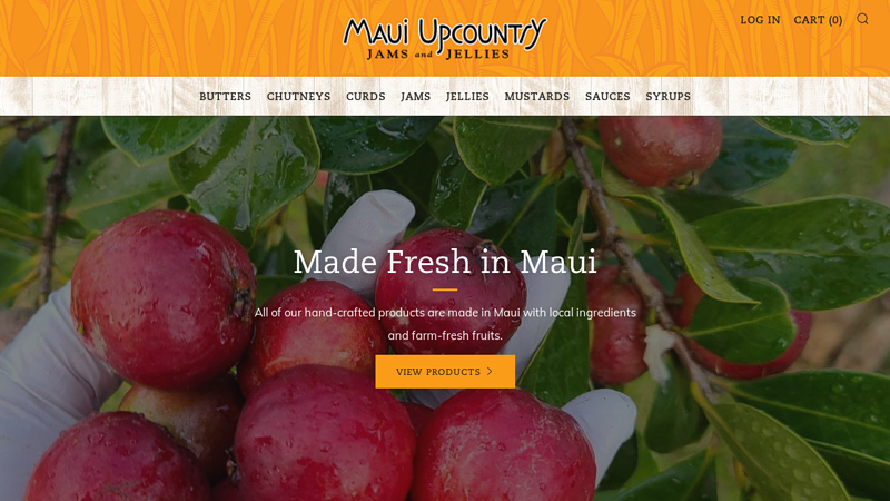 Maui Upcountry Jams & Jellies - Farm Fresh Products Made in Hawaii
