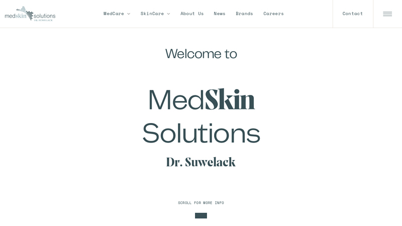 MedSkin Solutions Dr. Suwelack | Science You Can Feel  MedSkin Solutions Dr. Suwelack