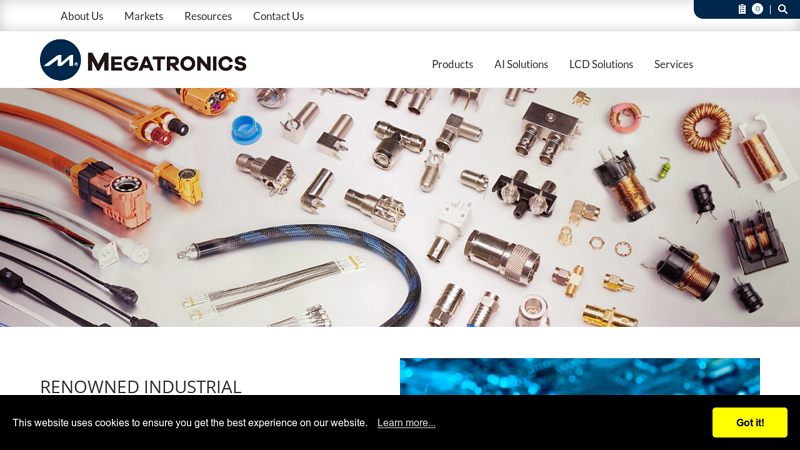 Professional Electronic Components Manufacturing | Megatronics Electronic Parts Suppliers