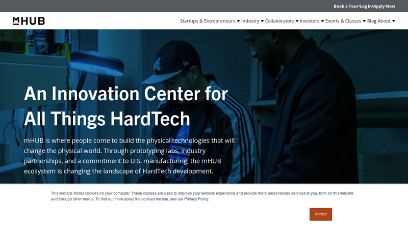 mHUB Innovation Center for Physical Product Development & HardTech